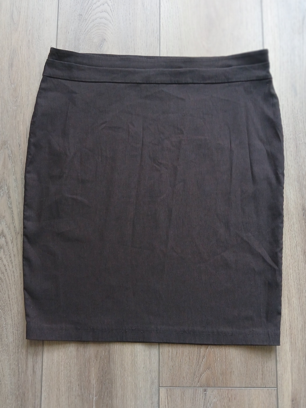 Ricki’s Pencil Skirt Size 16 Brown Stretch Career Office Work Skirt Knee Length